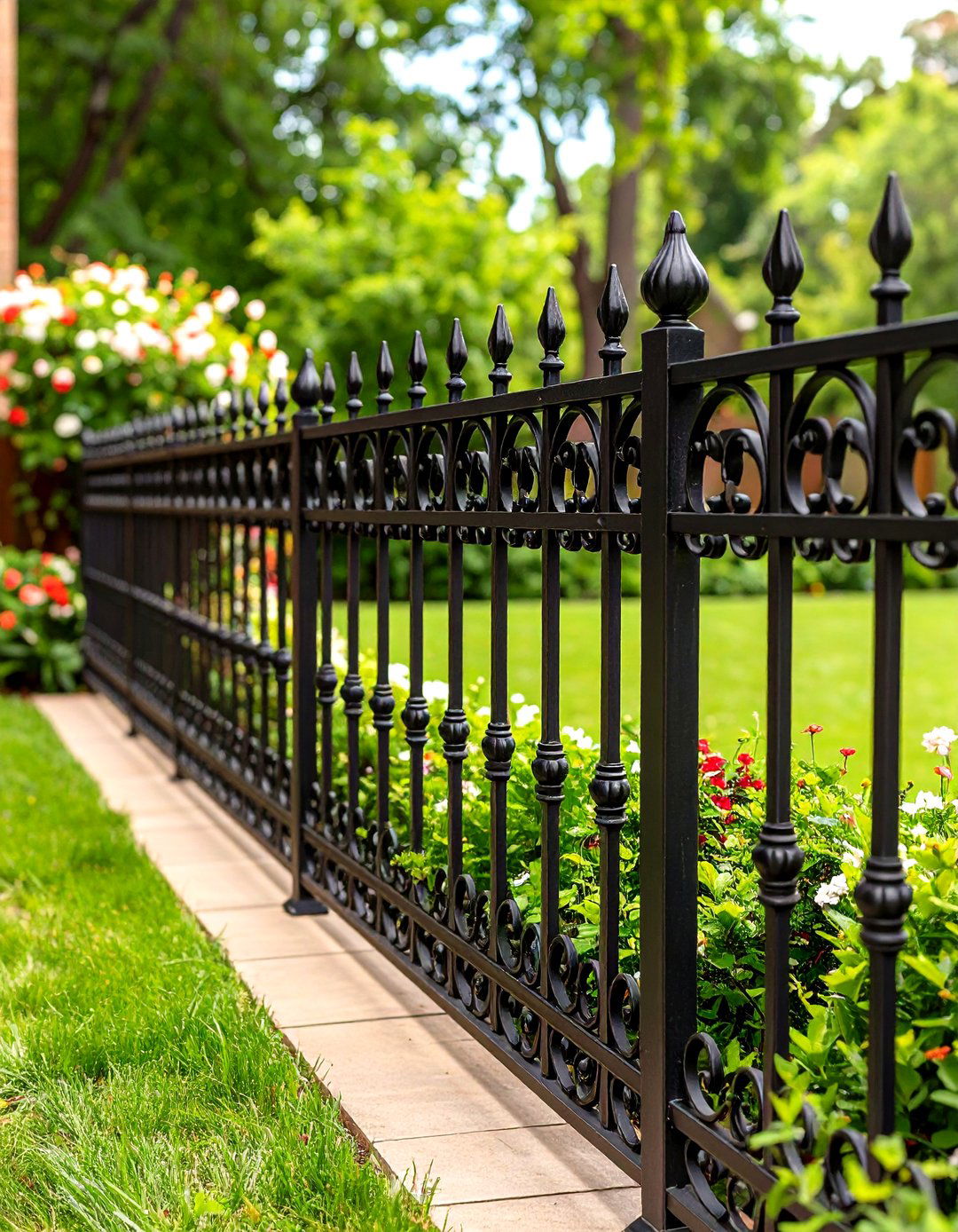 Wrought Iron Deck Railing - 20 Deck Railing Ideas