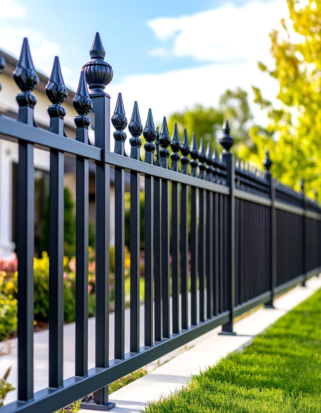 Wrought Iron Fences - 20 Types of Fences