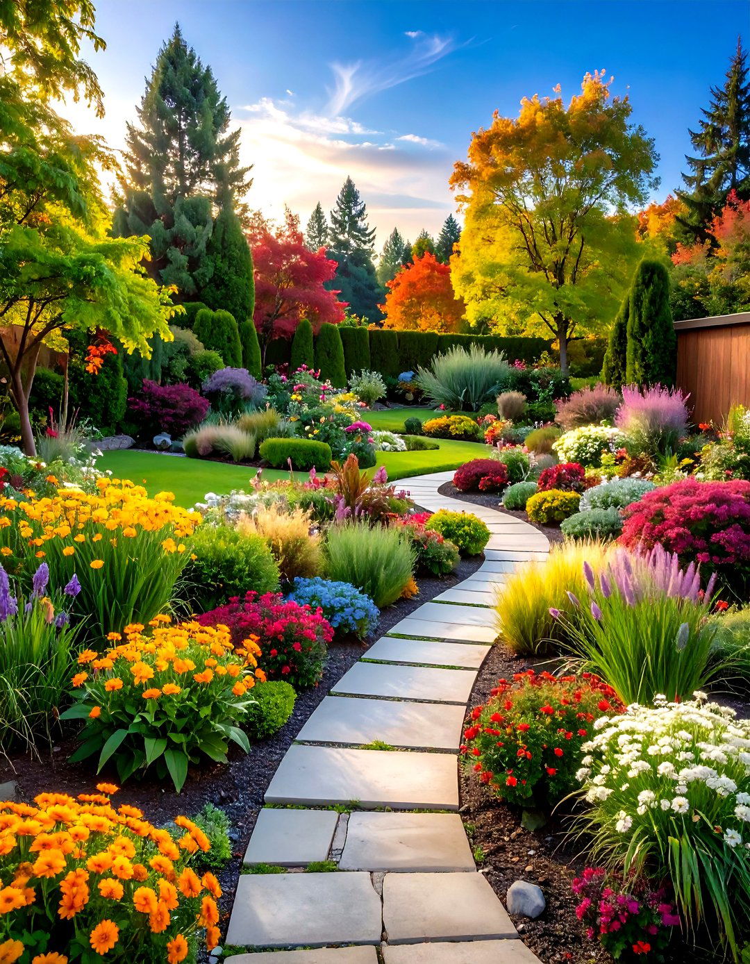Xeriscape Four Season Interest Garden - 20 Xeriscape Ideas