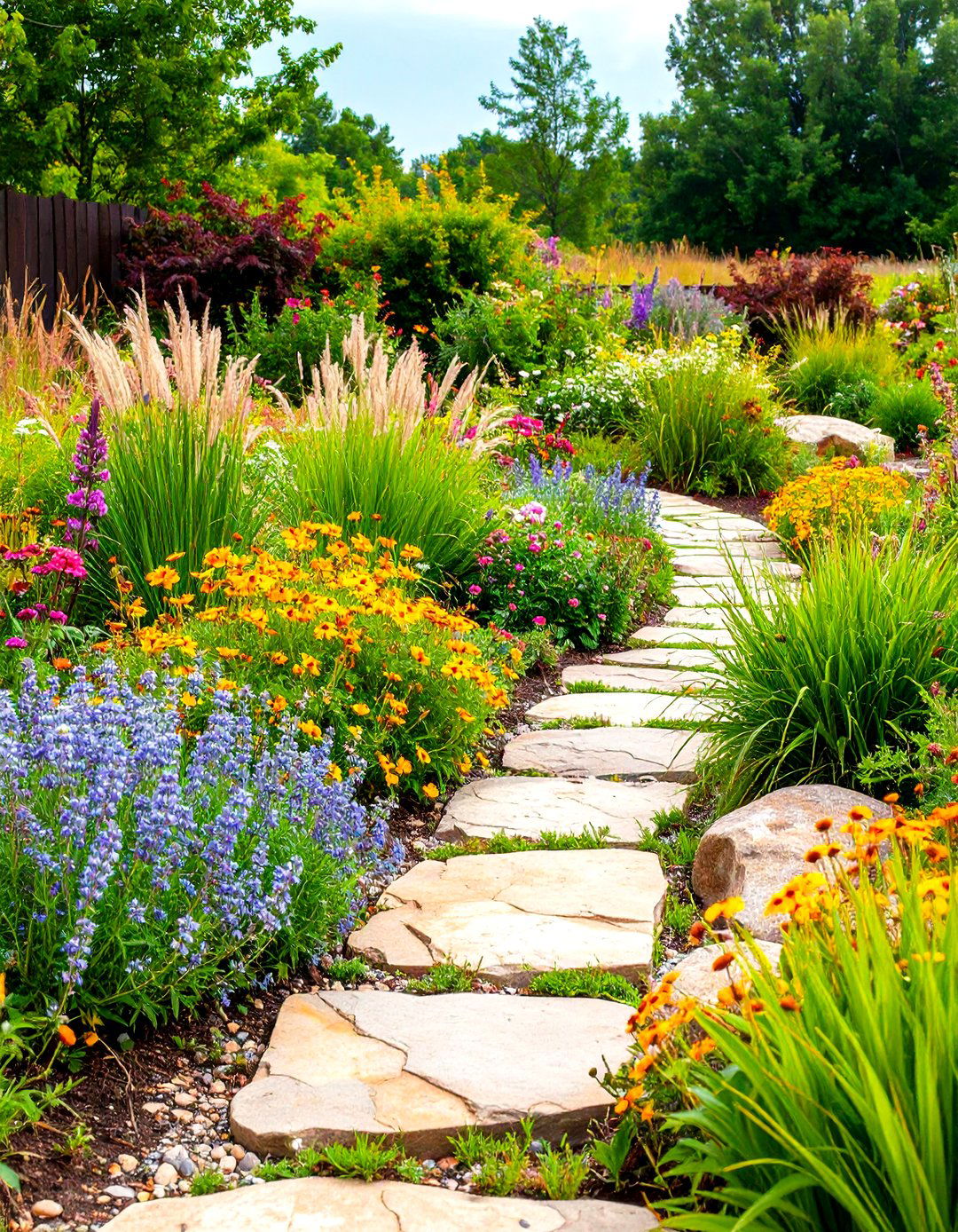 Xeriscape Native Plant Prairie - 20 Xeriscape Ideas