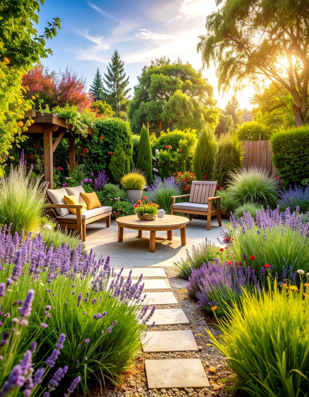 Xeriscape Therapeutic Sensory Garden - 20 Xeriscape Ideas