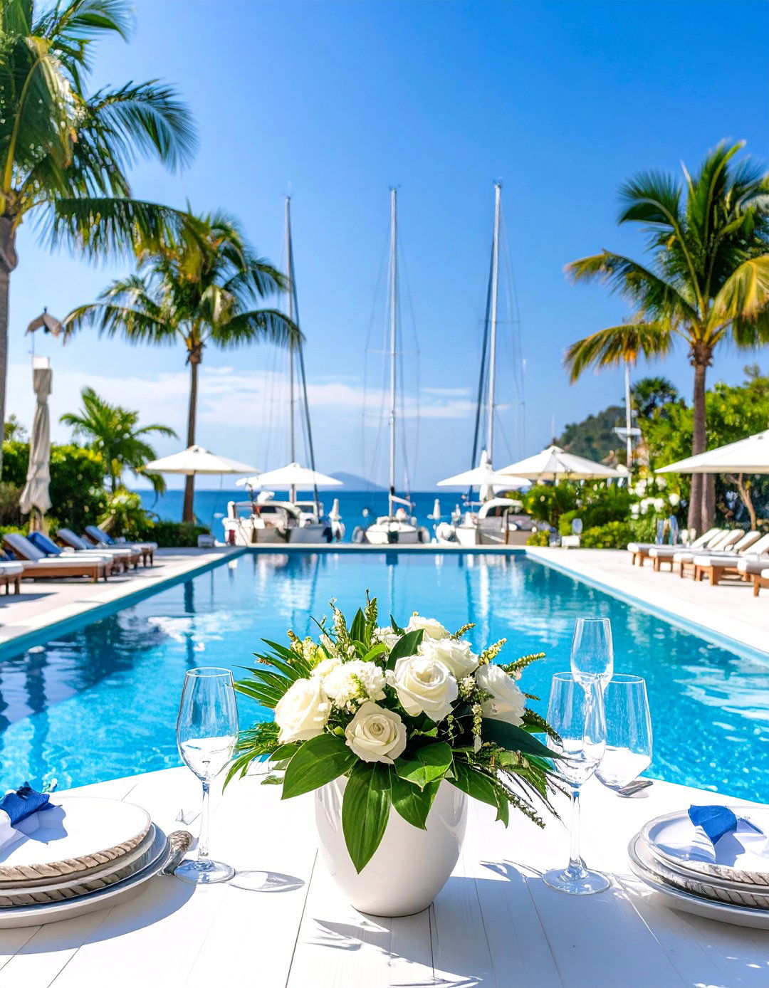 Yacht Club Pool Party Sophistication - 20 Pool Party Ideas