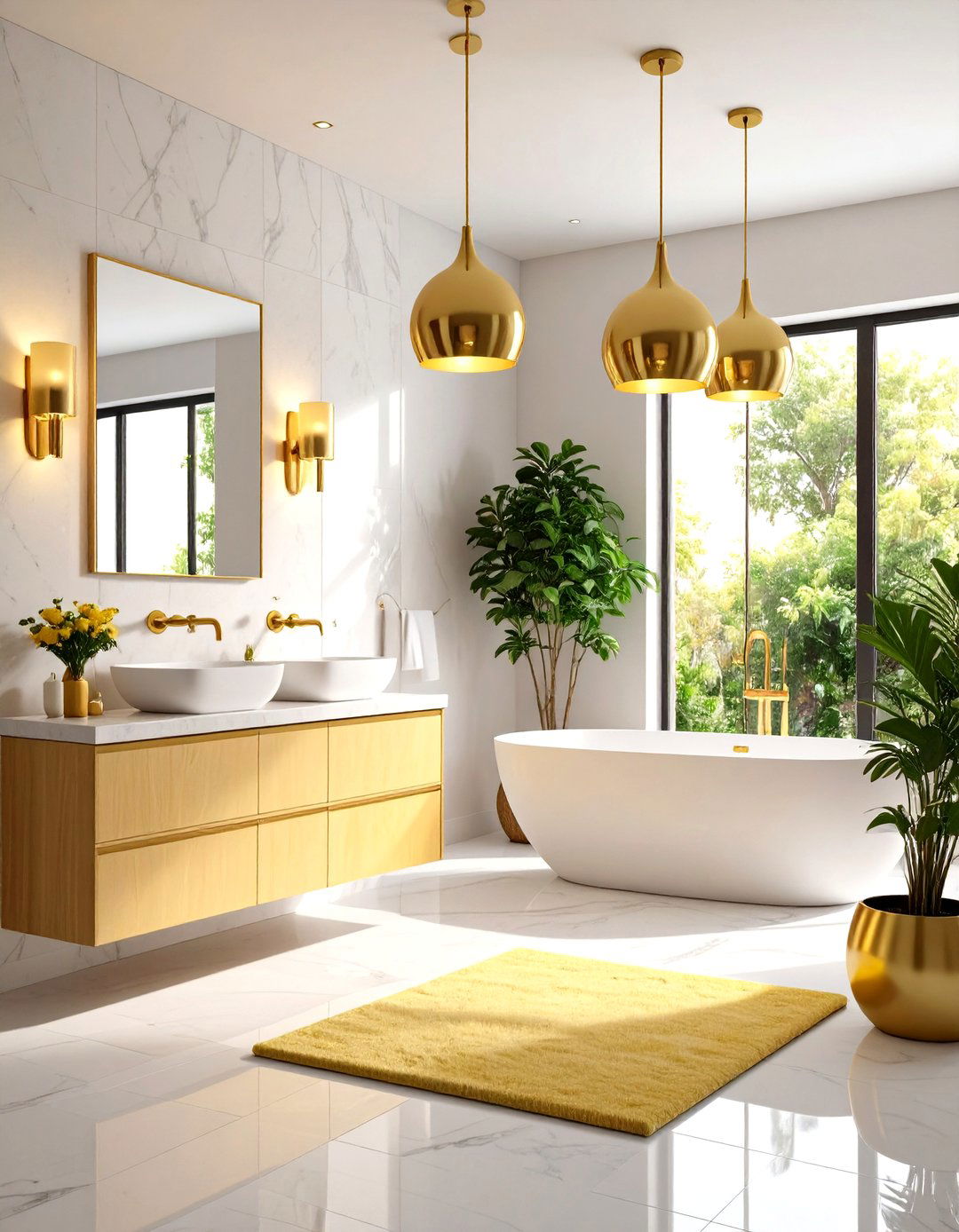 20 Yellow Bathroom Ideas: Sunny and Uplifting Design Inspiration