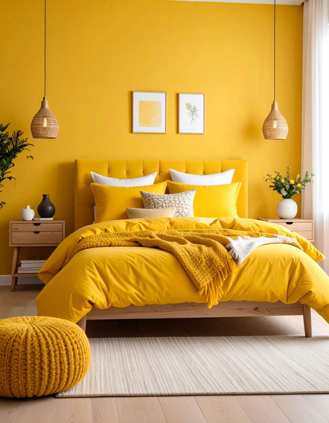 Yellow Bedroom Layered Color Palette Approach - 20 Yellow Bedroom Ideas