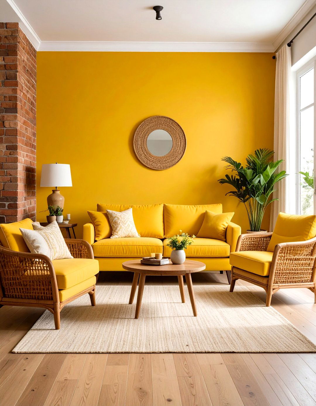 Yellow Living Room Curtains and Drapes - 20 Yellow Living Room Ideas