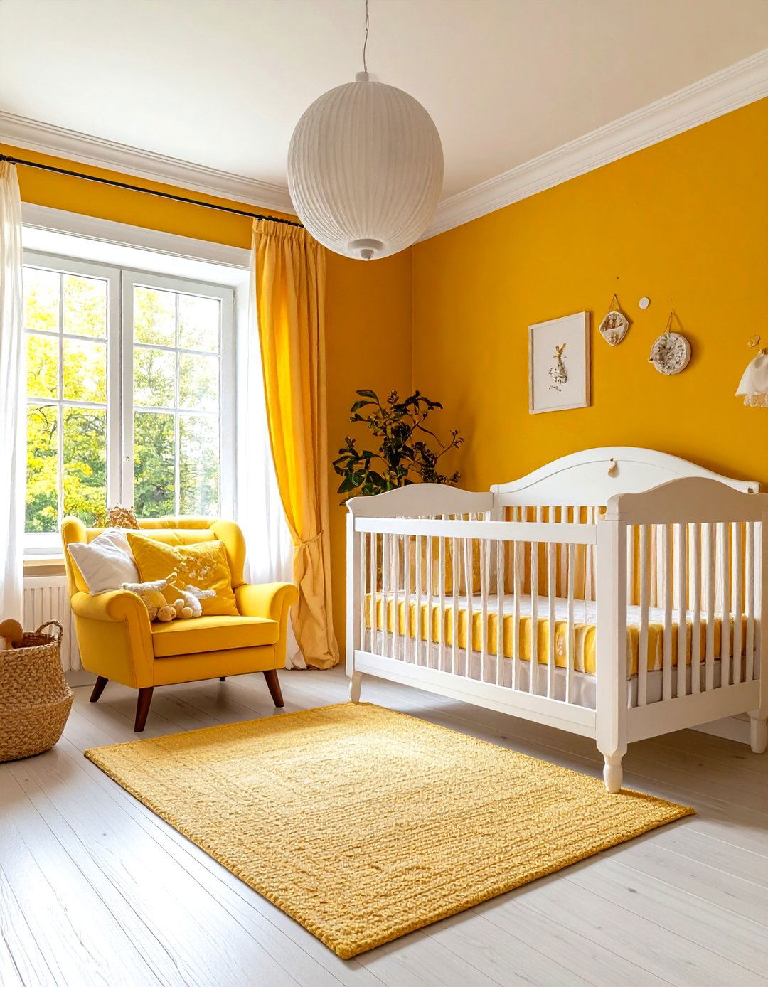 Yellow Nursery Vintage and Antique Style - 20 Yellow Nursery Ideas