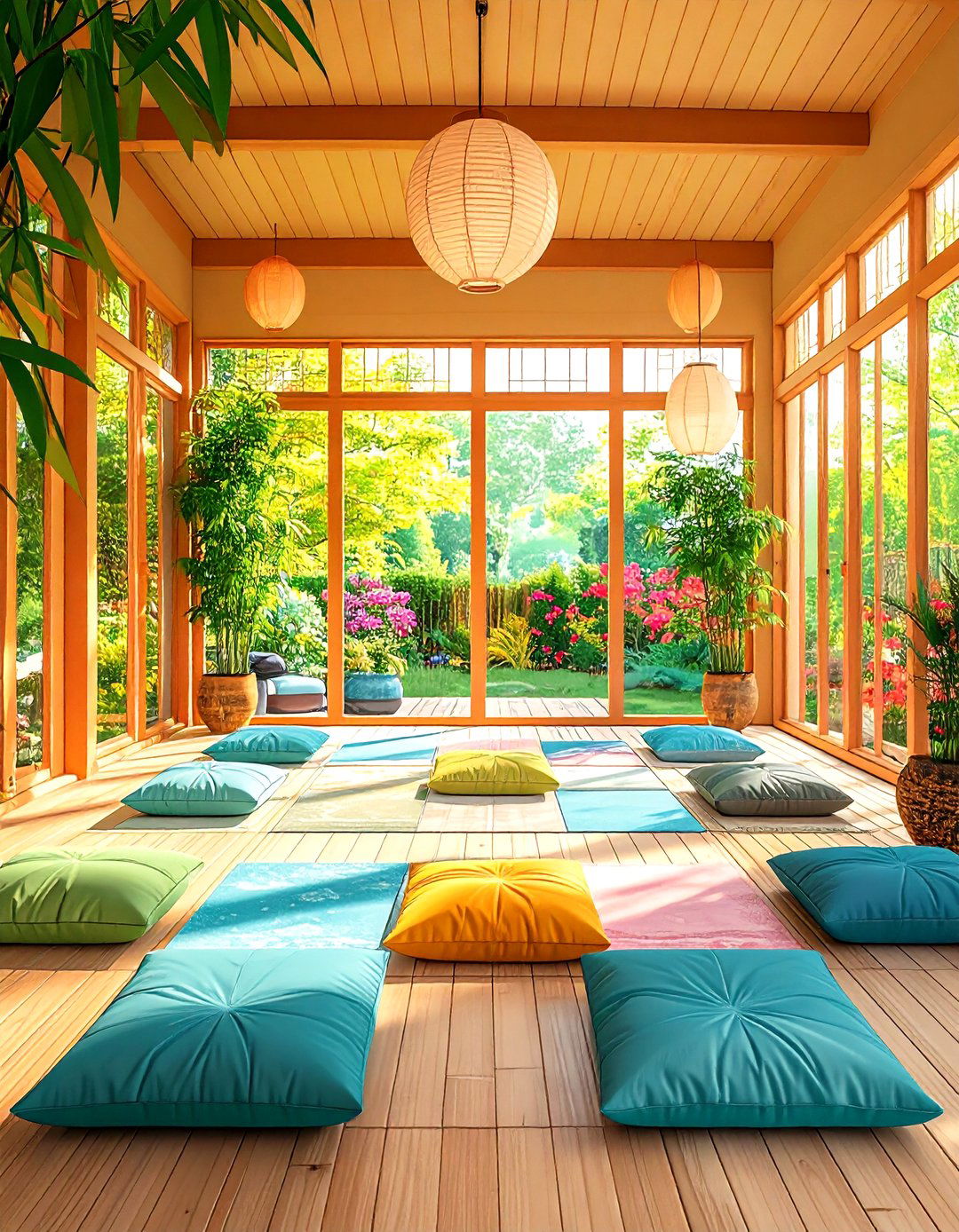 Yoga and Meditation Retreat - 20 Sunroom Ideas