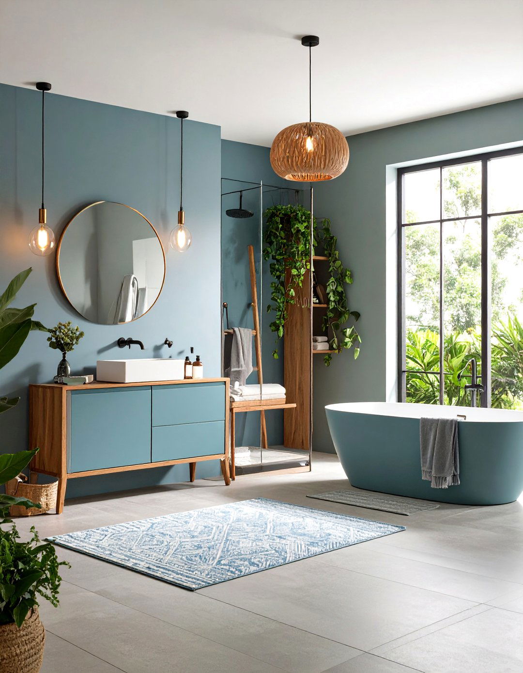 Zen Bathroom Neutral Color Temperature Balance - 20 Zen Bathroom Ideas