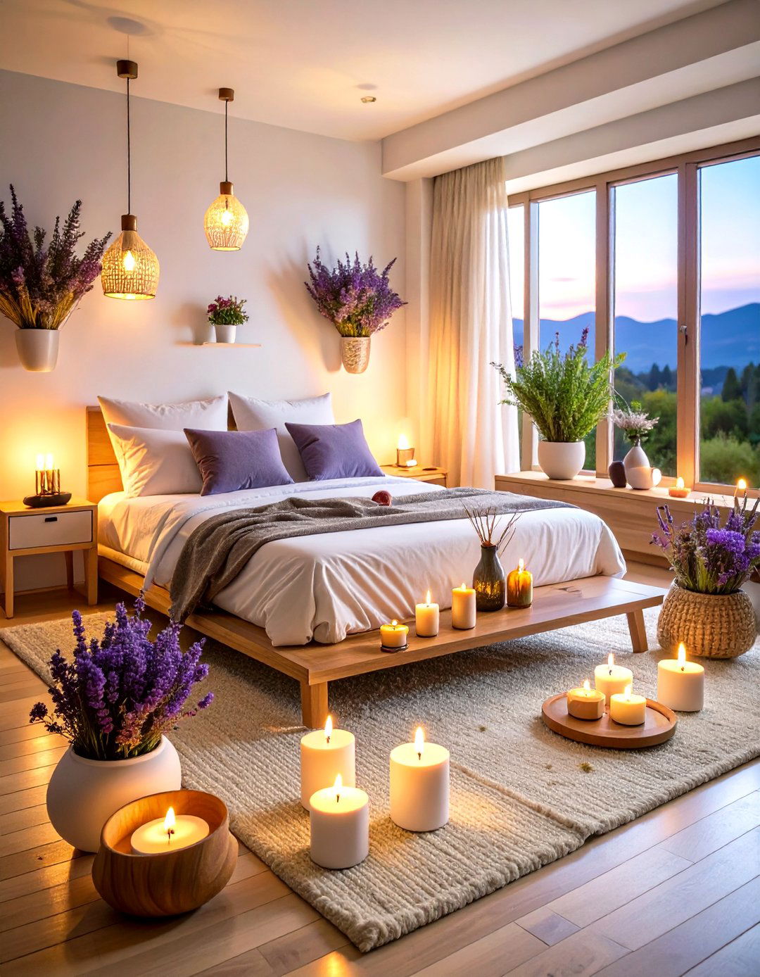 Zen Bedroom Aromatherapy Integration - 20 Zen Bedroom Ideas
