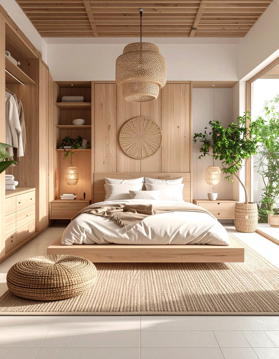 Zen Bedroom Hidden Storage Solutions - 20 Zen Bedroom Ideas