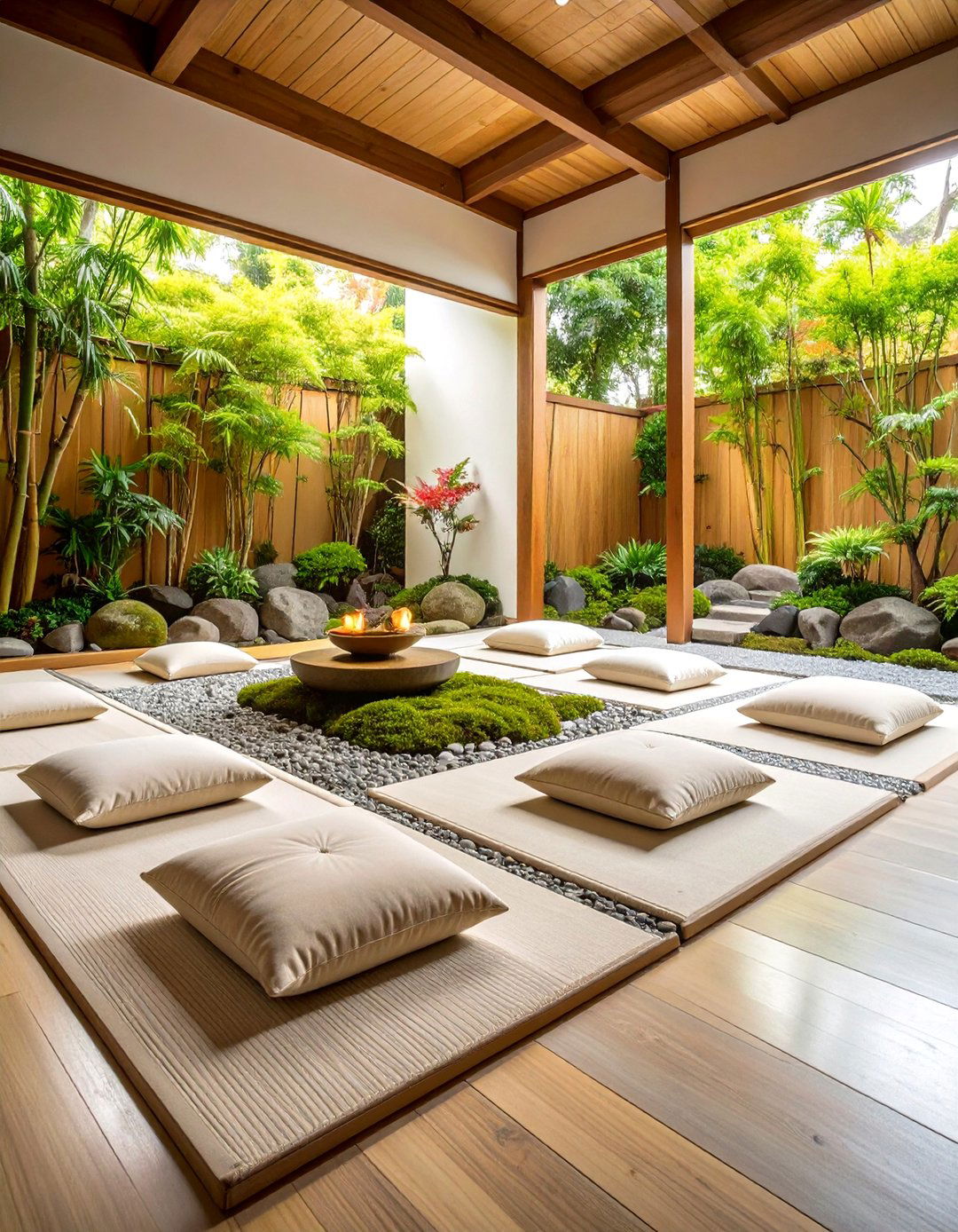 Zen Garden California Room for Meditation and Wellness - 20 California Room Design Ideas