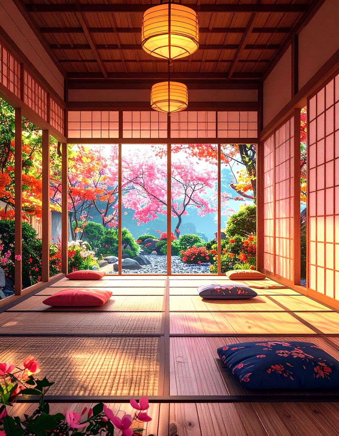 Zen Inspired Shoji Screens - 20 Spa Decor Ideas