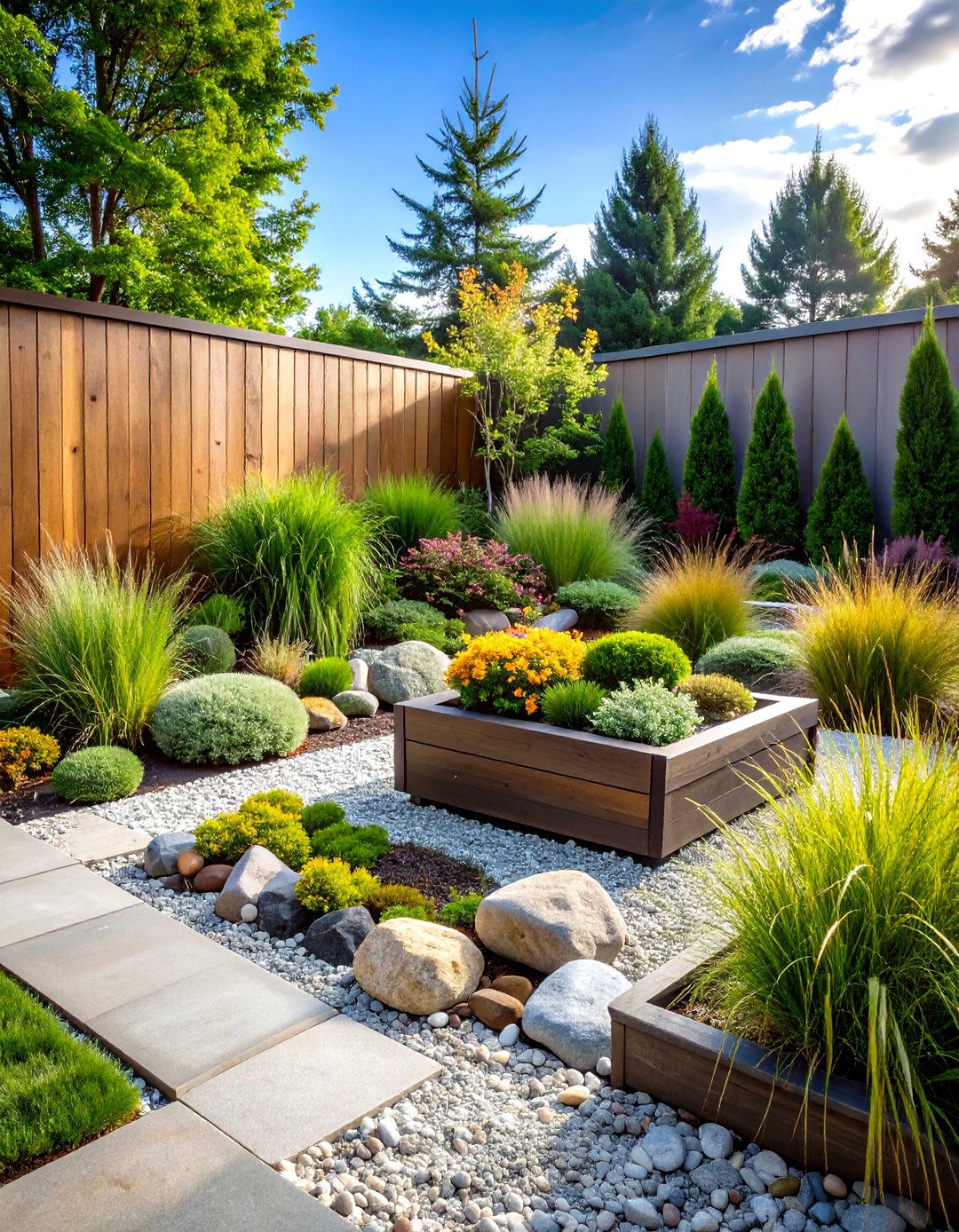 Zen Meditation Container Garden - 20 Container Garden Ideas