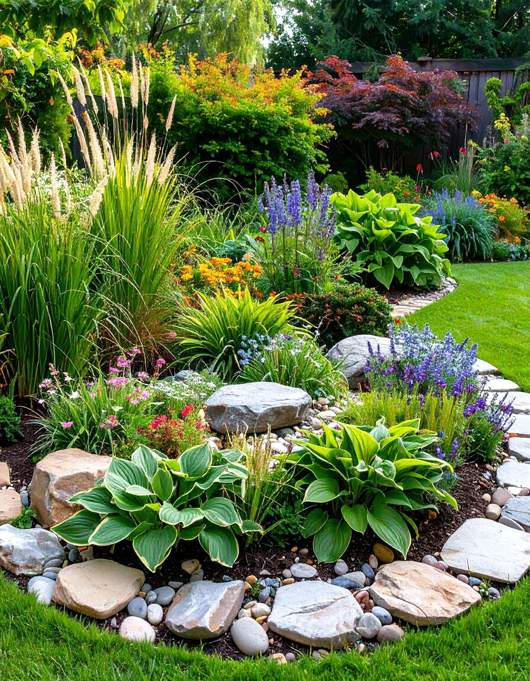 Zen Meditation Round Garden Bed - 20 Round Garden Bed Ideas