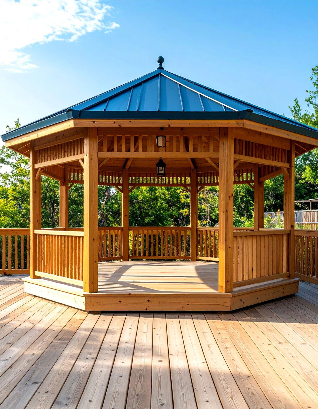Zen Minimalist Gazebo for Mindful Relaxation - 20 Gazebo on Deck Ideas