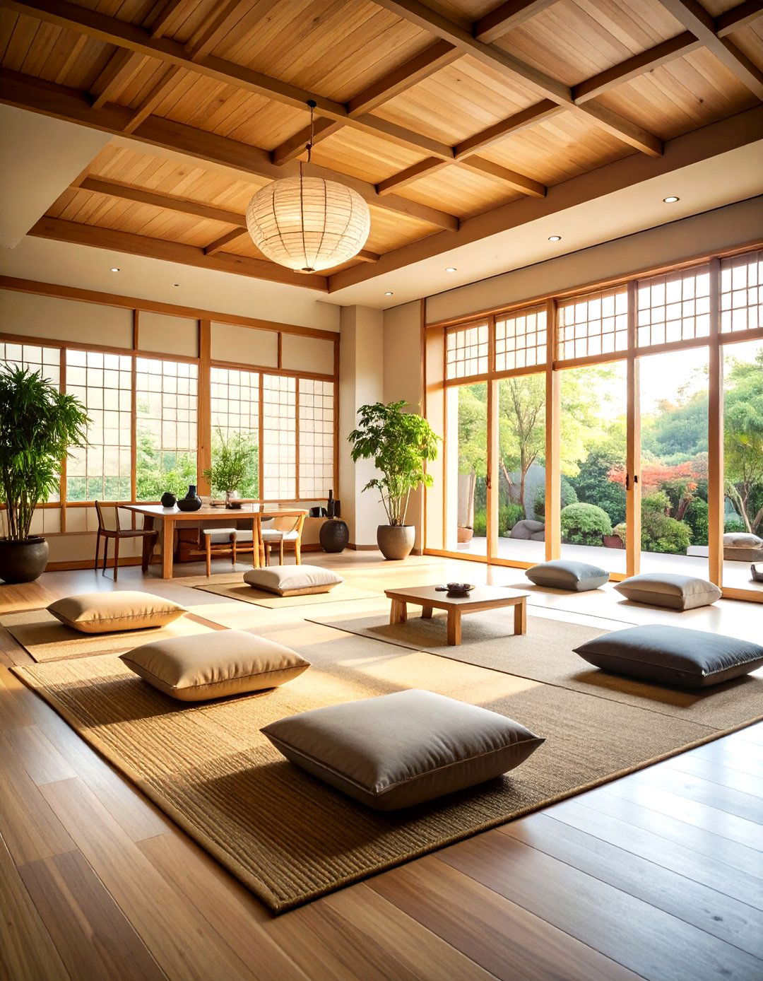 Zen Minimalist Man Cave Office Retreat - 20 Man Cave Office Ideas