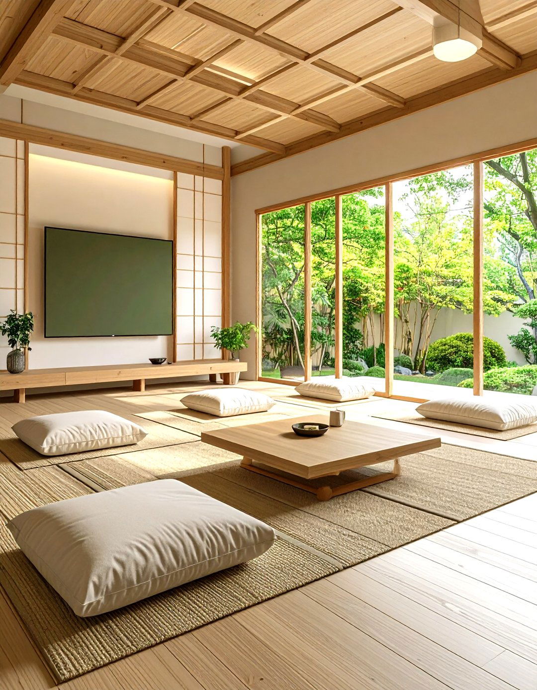 Zen Minimalist Media Room - 20 Media Room Ideas
