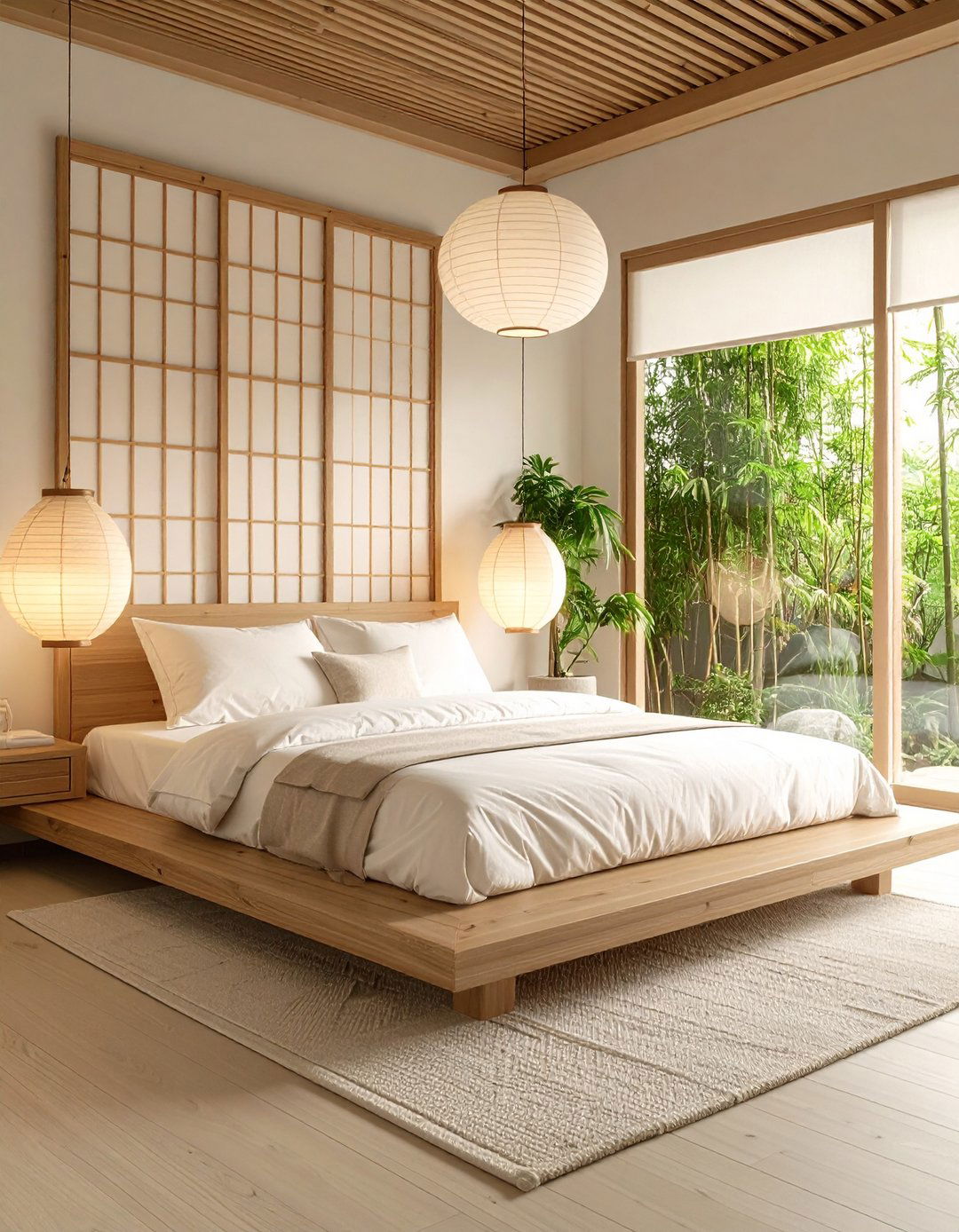 Zen Minimalist Relaxing Bedroom - 20 Relaxing Bedroom Ideas