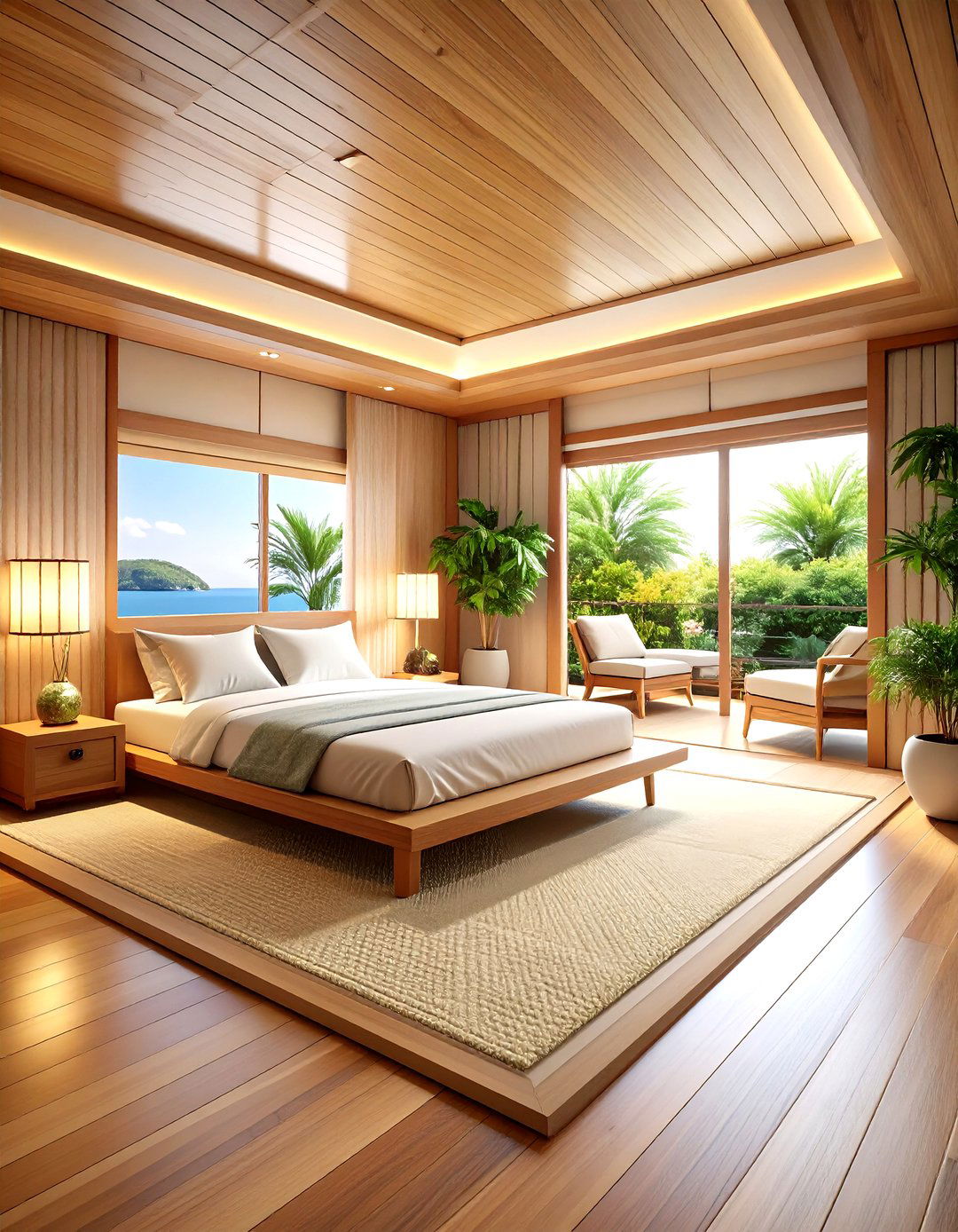 Zen Minimalist Yacht Bedroom - 20 yacht bedroom ideas