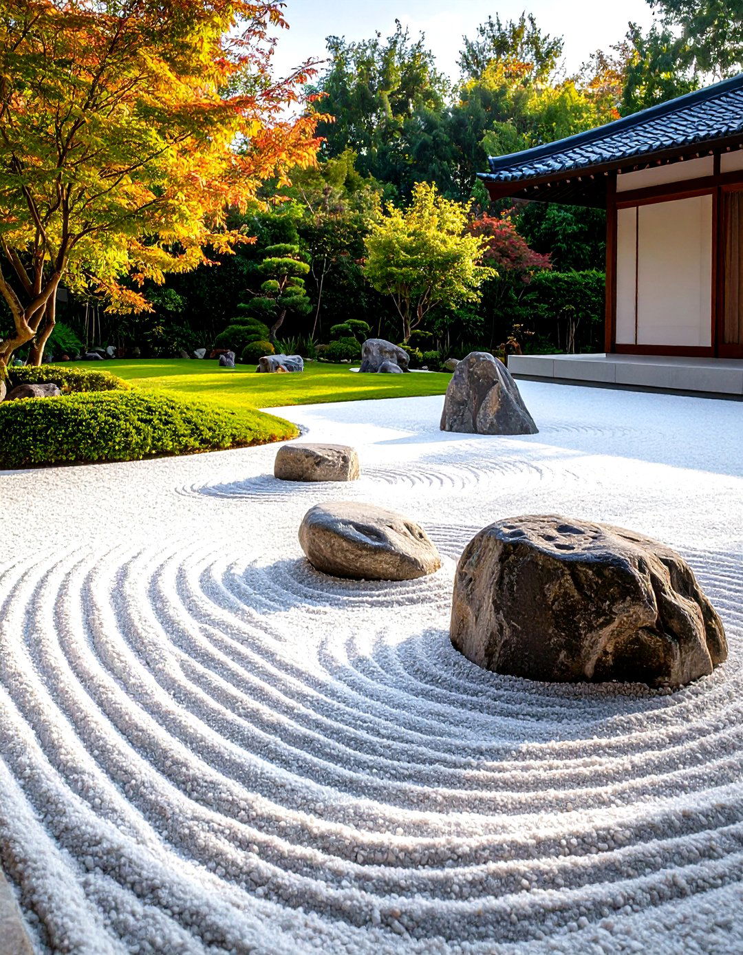 Zen Rock Garden Sanctuary - 20 Rock Garden Ideas