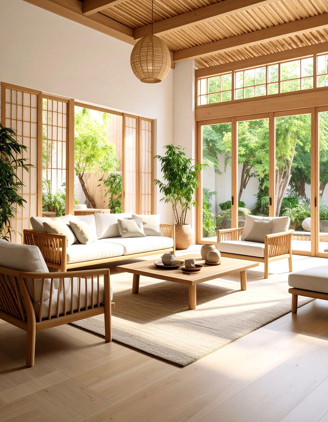Zen Room Meditation Corner with Floor Seating - 20 Zen Room Ideas