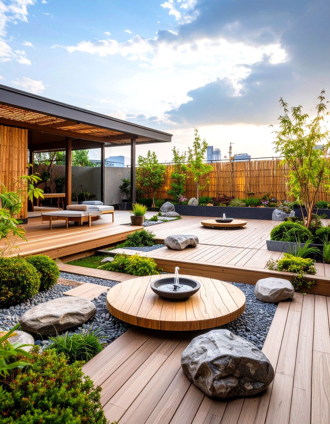 Zen Spa Retreat Rooftop Deck - 20 Rooftop Deck Ideas