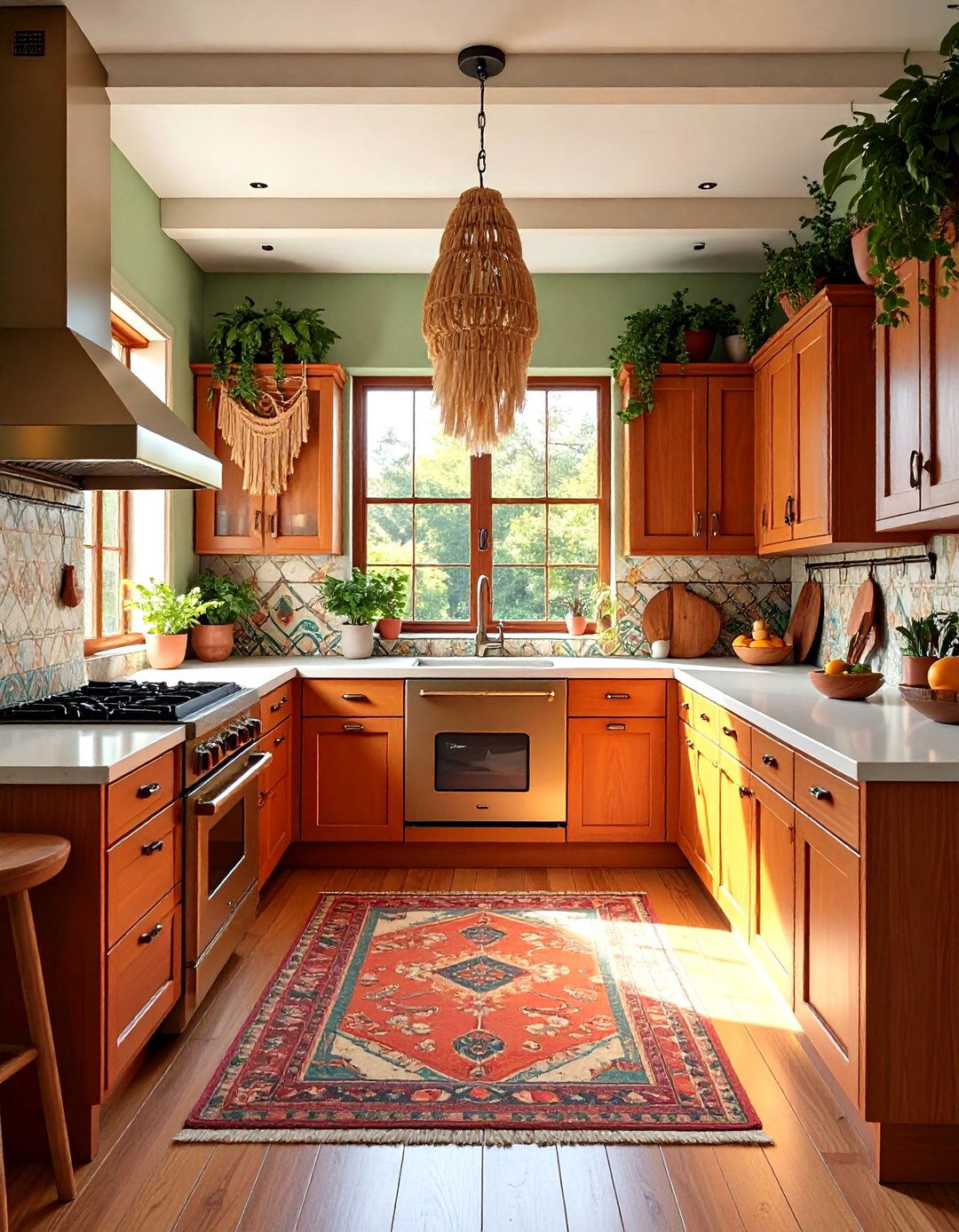 s Earth Tone Retro Kitchen - 20 Retro Kitchen Ideas