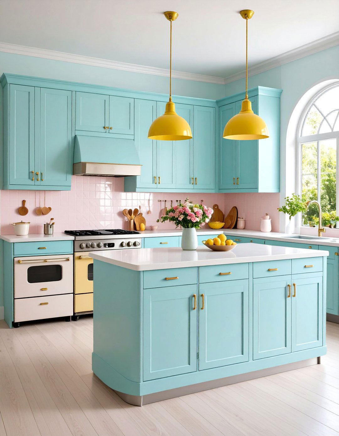 s Pastel Paradise Retro Kitchen - 20 Retro Kitchen Ideas