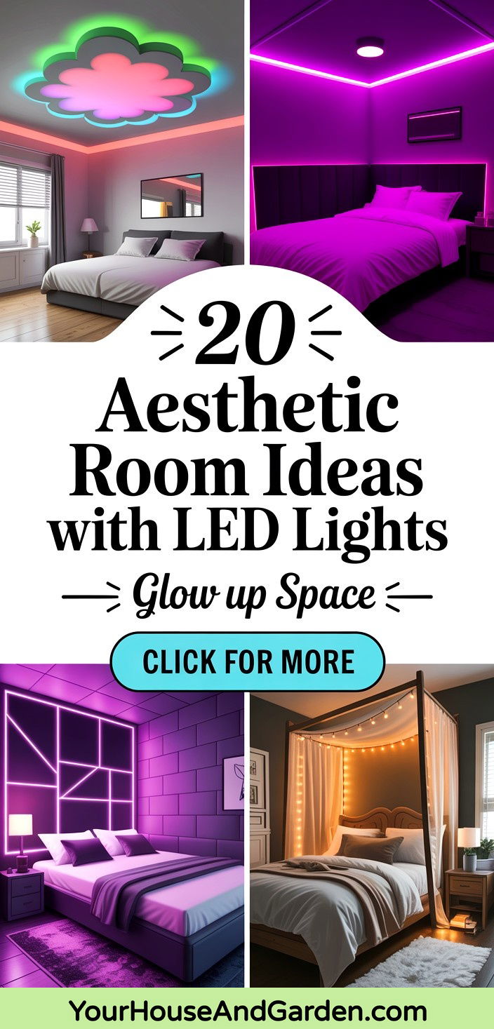 20 Aesthetic Room Ideas With Led Lights Transform Your Space