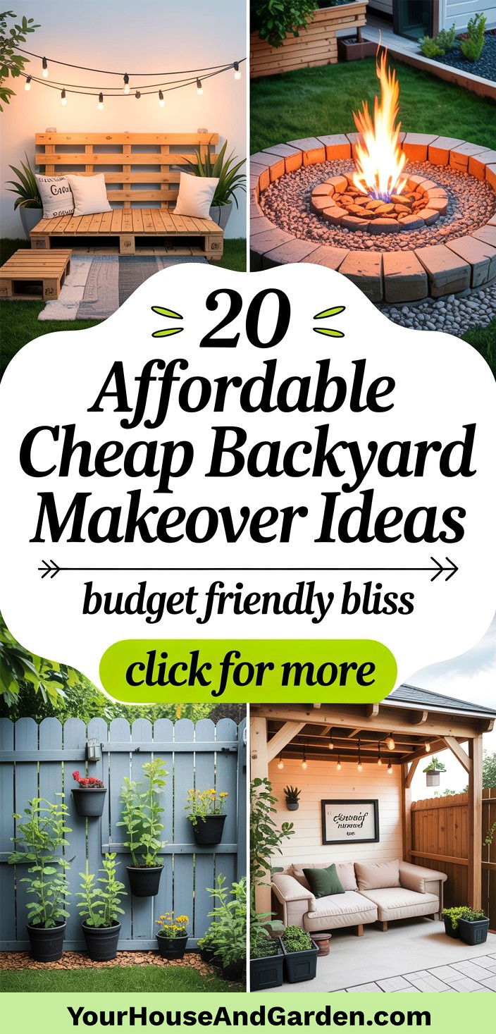 20 Affordable Cheap Backyard Makeover Ideas on Budget - 20 Affordable Cheap Backyard Makeover Ideas on Budget