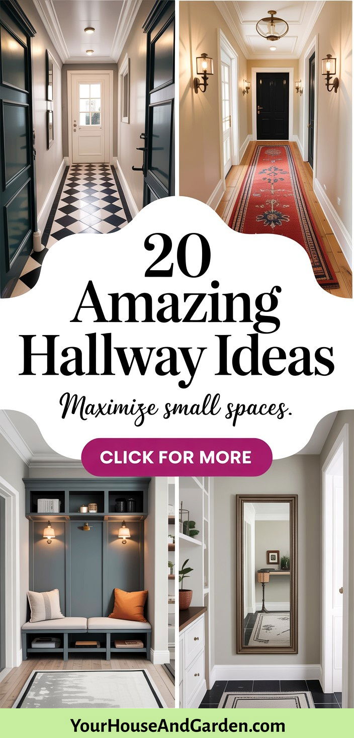 20 Amazing Hallway Ideas to Transform Narrow Spaces - 20 Amazing Hallway Ideas to Transform Narrow Spaces