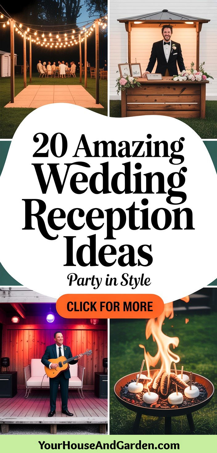 20 Amazing Wedding Reception Ideas to Entertain Your Guests - 20 Amazing Wedding Reception Ideas to Entertain Your Guests