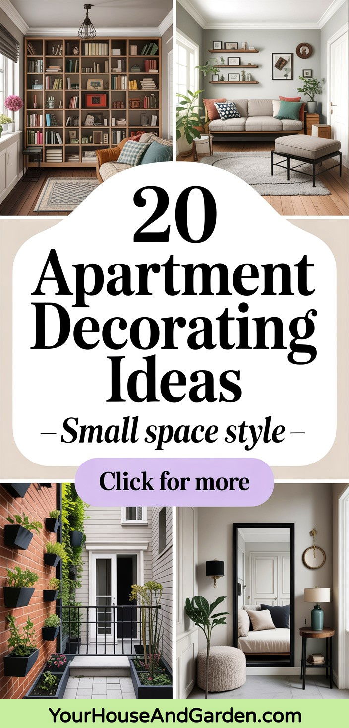 20 Apartment Decorating Ideas for Stylish Small Spaces - 20 Apartment Decorating Ideas for Stylish Small Spaces