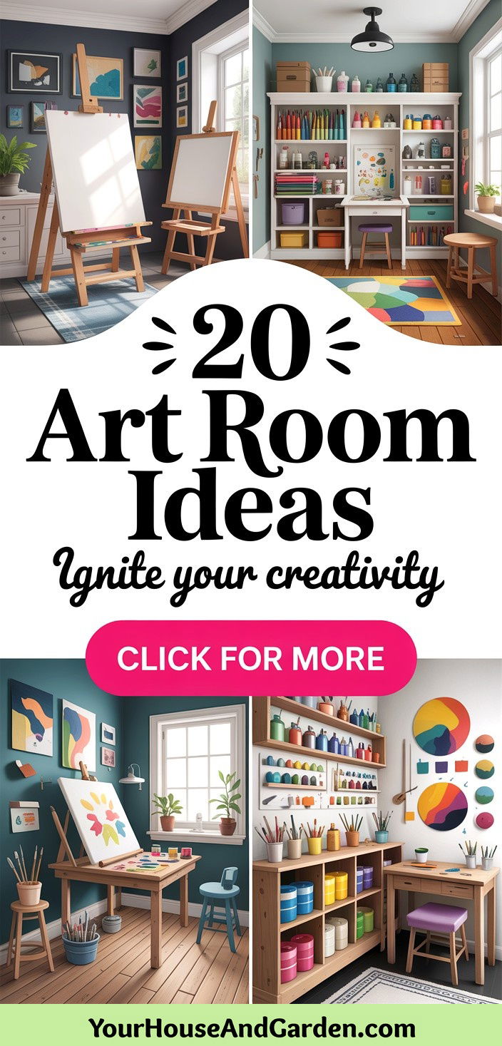 20 Art Room Ideas to Inspire Creativity in Your Home - 20 Art Room Ideas to Inspire Creativity in Your Home