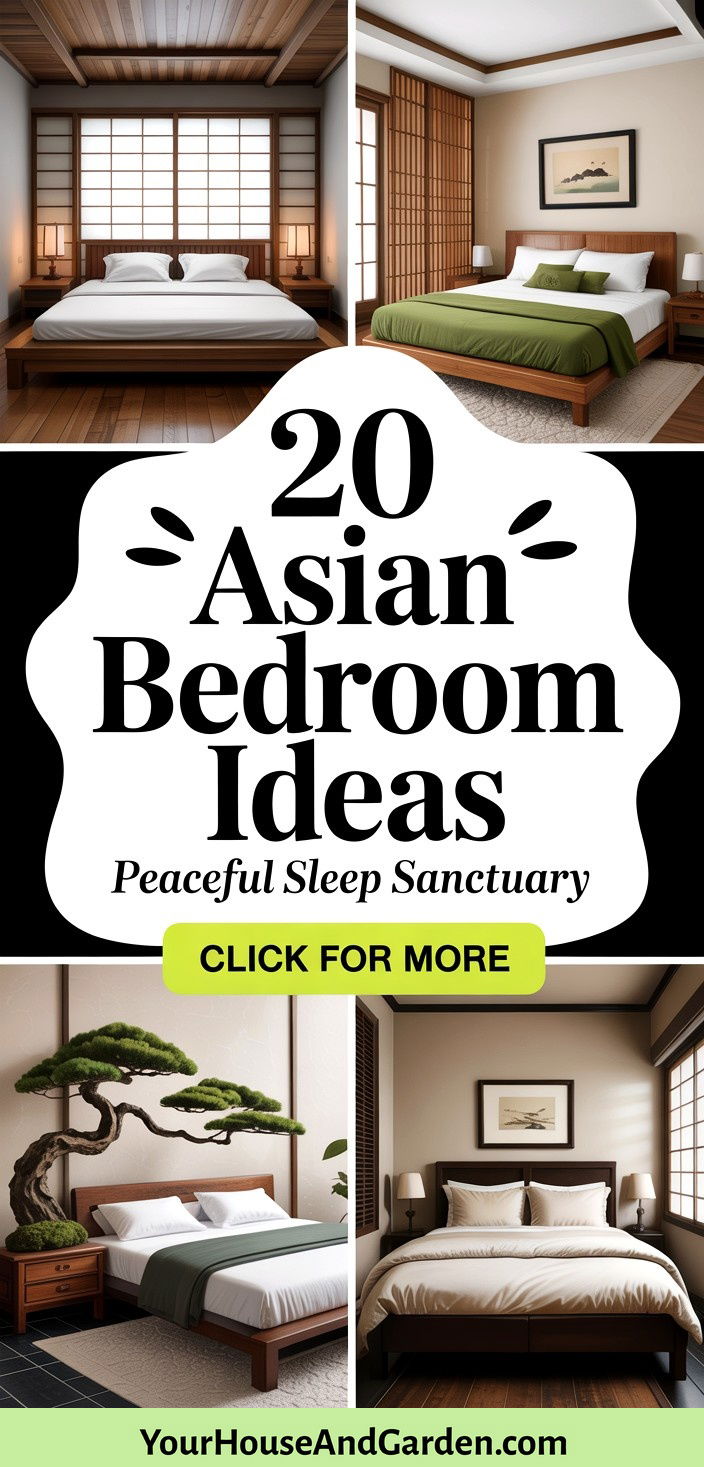 20 Asian Bedroom Ideas to Create Your Peaceful Retreat - 20 Asian Bedroom Ideas to Create Your Peaceful Retreat