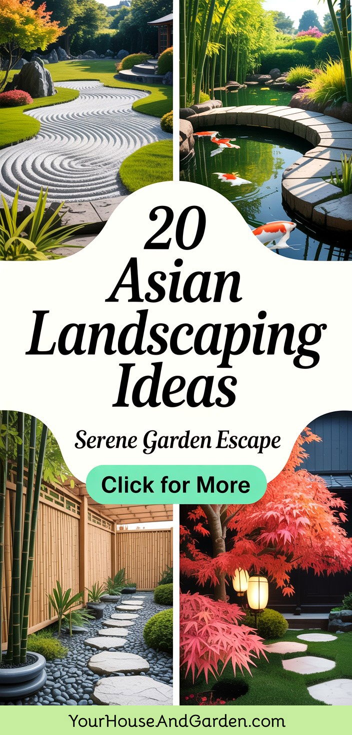 20 Asian Landscaping Ideas for Serene Garden Retreats - 20 Asian Landscaping Ideas for Serene Garden Retreats