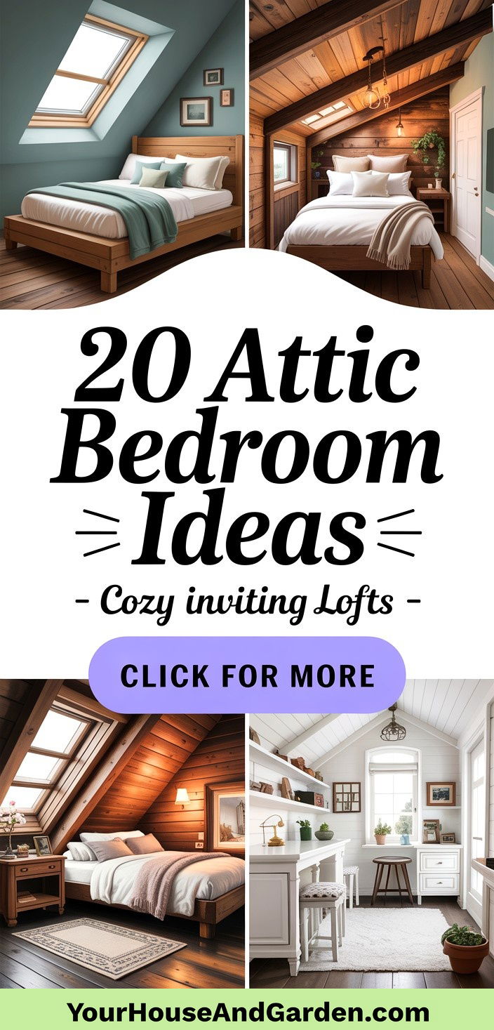 20 Attic Bedroom Ideas Cozy and Inviting Loft Spaces