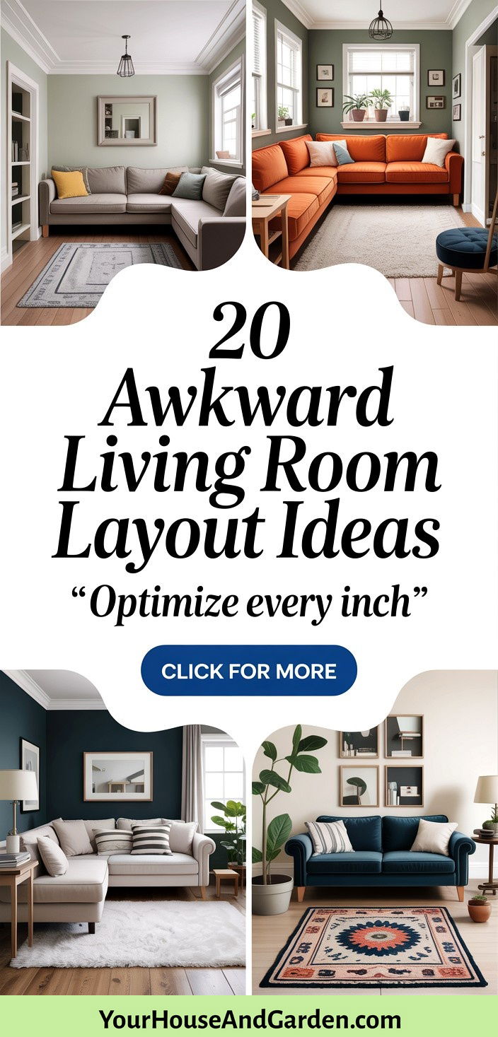 20 Awkward Living Room Layout Ideas Smart Space Solutions