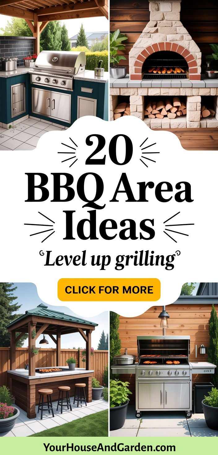 20 BBQ Area Ideas Design the Perfect Outdoor Cooking Space
