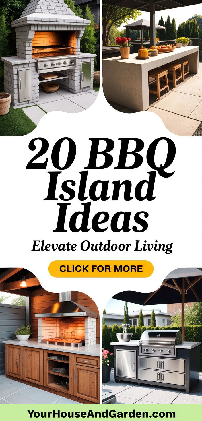 20 BBQ Island Ideas to Elevate Your Backyard Entertaining - 20 BBQ Island Ideas to Elevate Your Backyard Entertaining