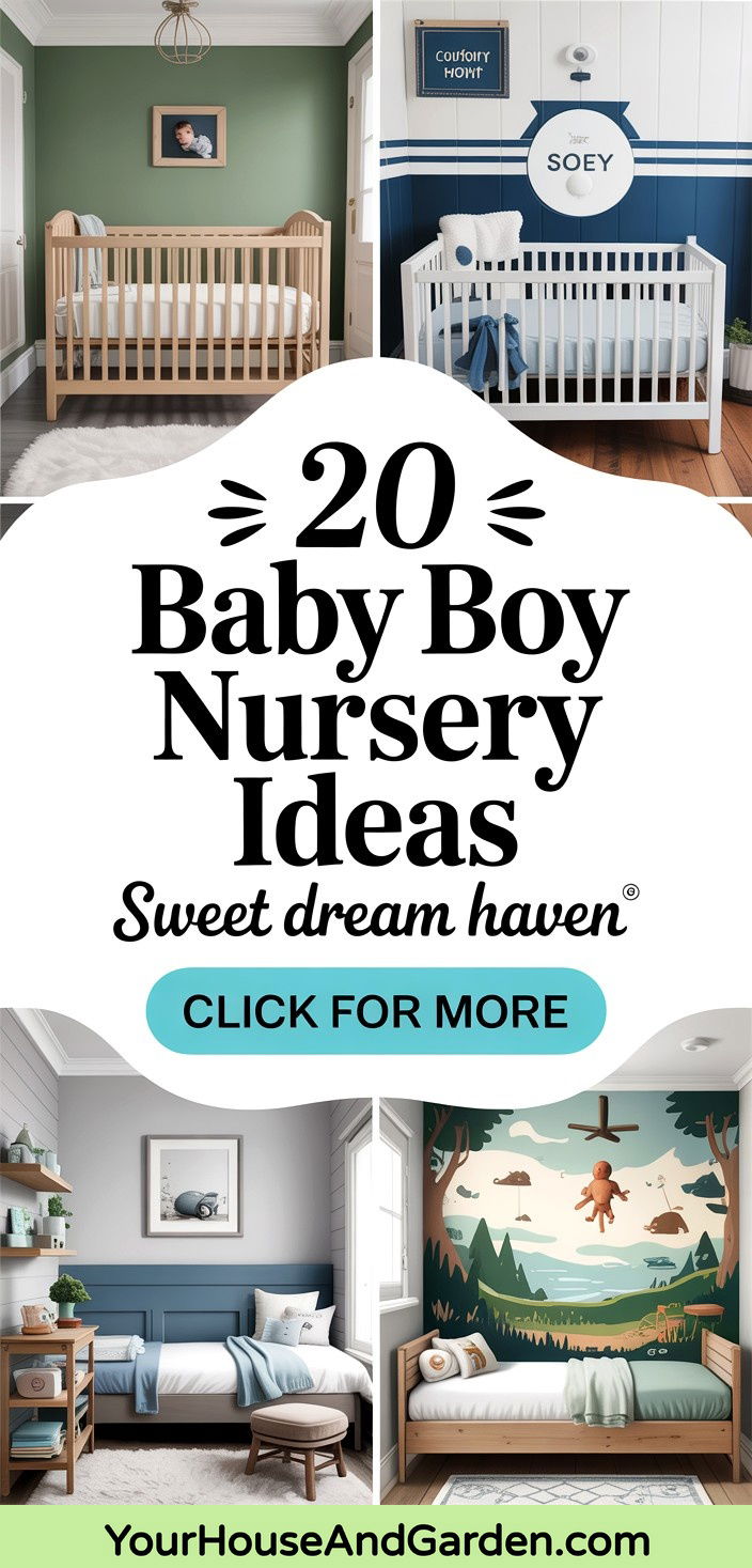 20 Baby Boy Nursery Ideas for a Charming and Calm Space - 20 Baby Boy Nursery Ideas for a Charming and Calm Space