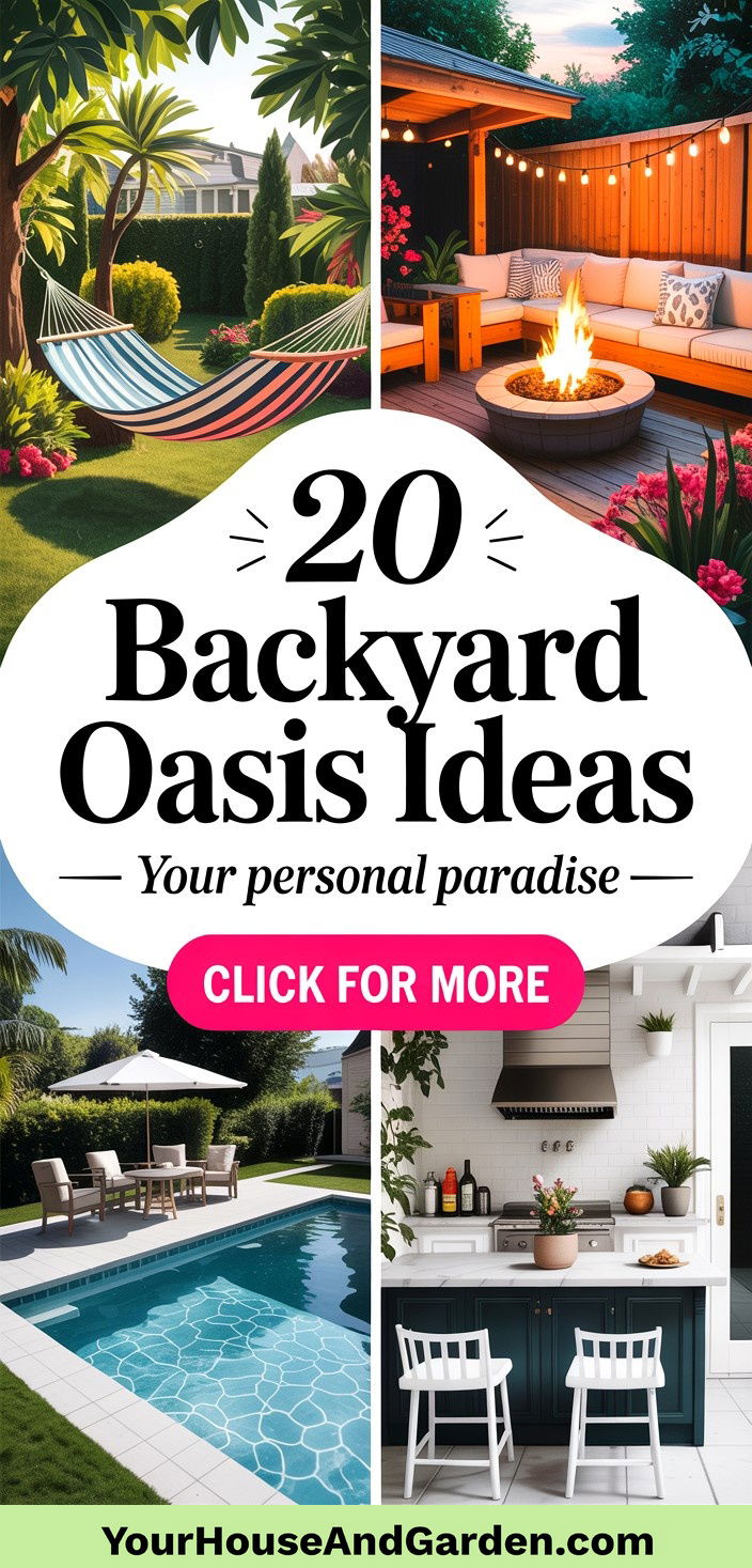 20 Backyard Oasis Ideas Create Your Personal Paradise