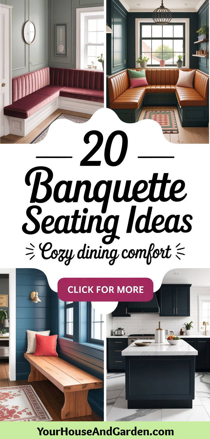 20 Banquette Seating Ideas for Your Cozy Dining Space - 20 Banquette Seating Ideas for Your Cozy Dining Space