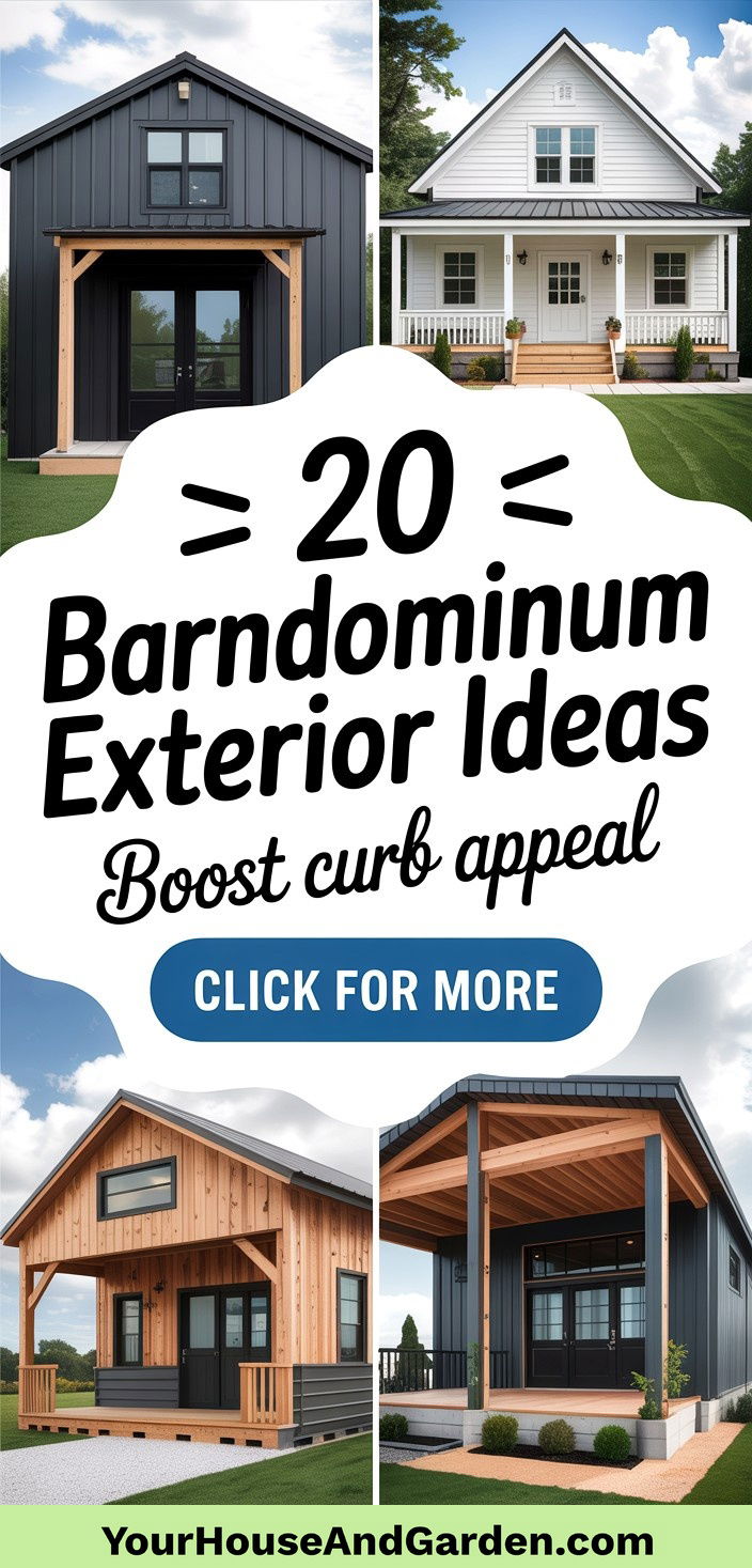 20 Barndominium Exterior Ideas to Boost Curb Appeal - 20 Barndominium Exterior Ideas to Boost Curb Appeal