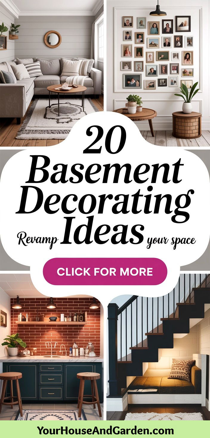 20 Basement Decorating Ideas Transform Your Lower Level