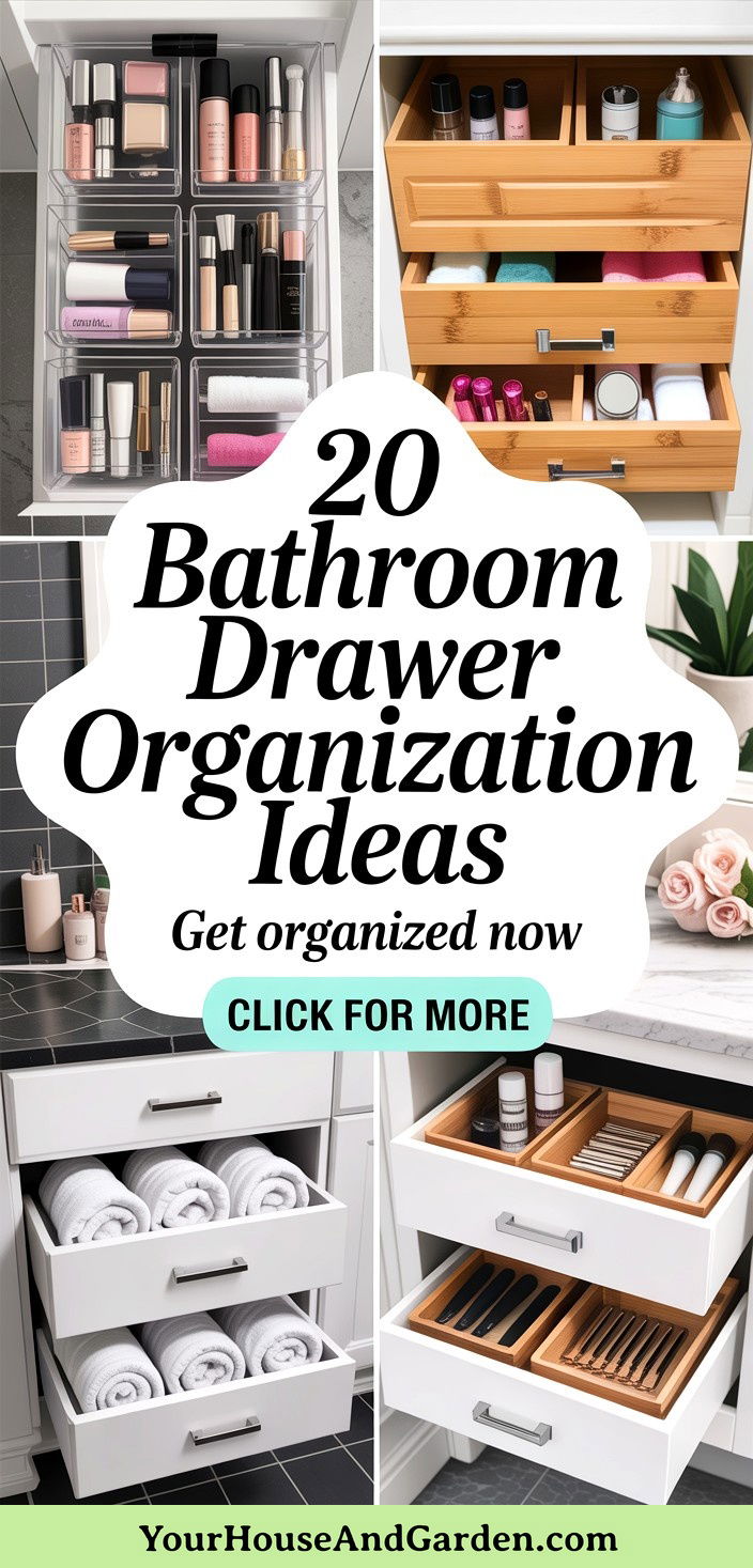 20 Bathroom Drawer Organization Ideas for Clutter-Free Storage - 20 Bathroom Drawer Organization Ideas for Clutter-Free Storage