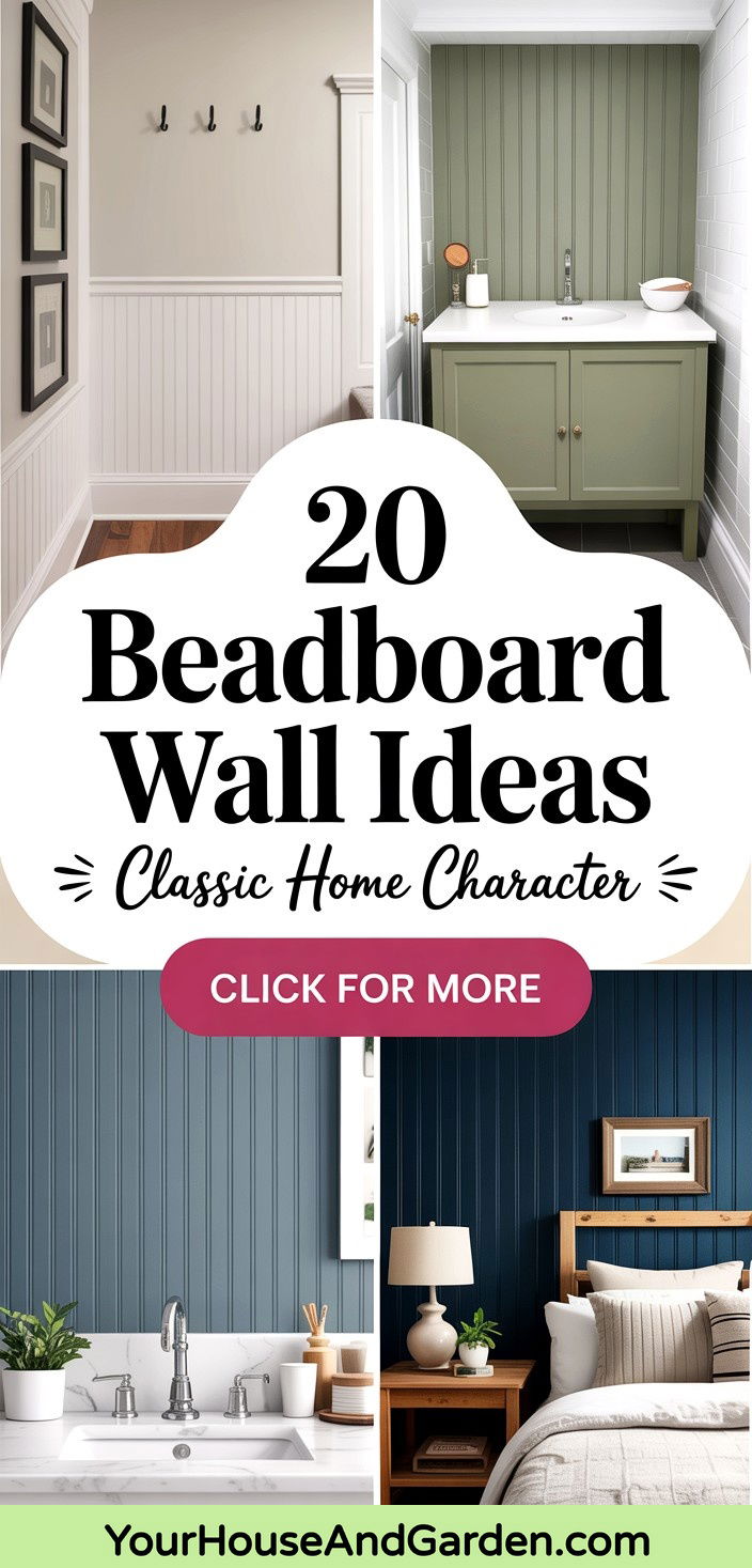 20 Beadboard Wall Ideas for Classic Home Character - 20 Beadboard Wall Ideas for Classic Home Character