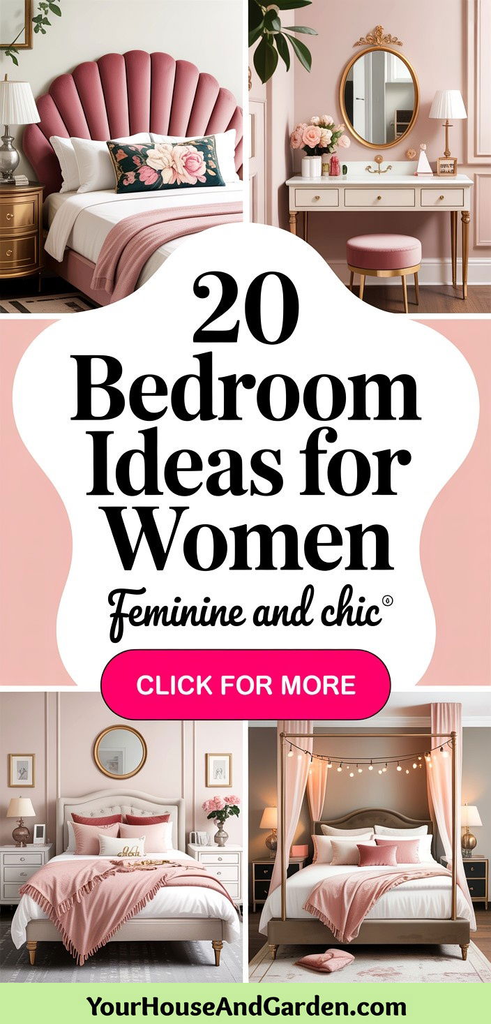 20 Bedroom Ideas for Women Feminine and Chic Designs