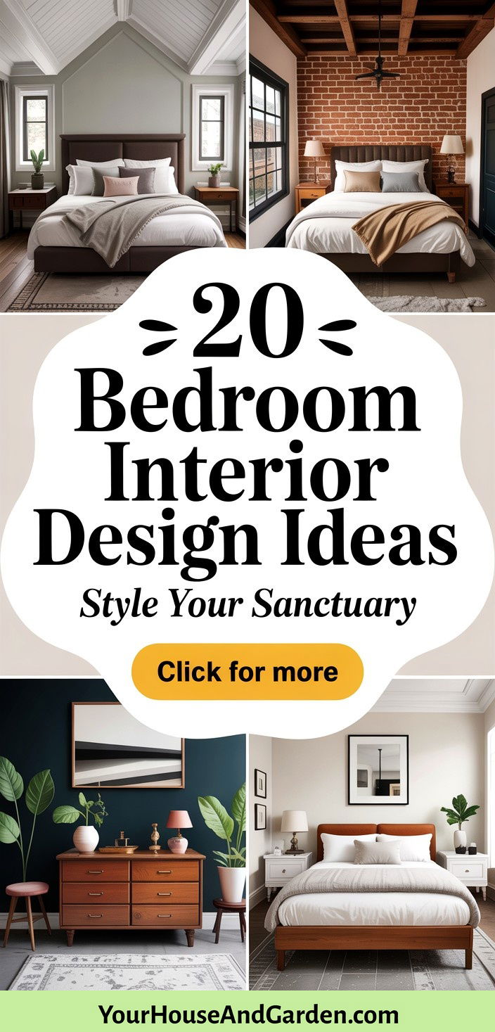 20 Bedroom Interior Design Ideas Style Your Personal Sanctuary