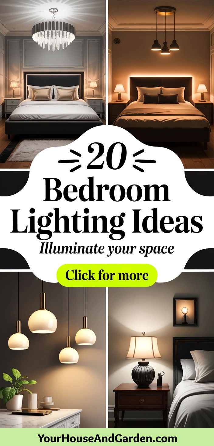 20 Bedroom Lighting Ideas Illuminate Your Space Beautifully